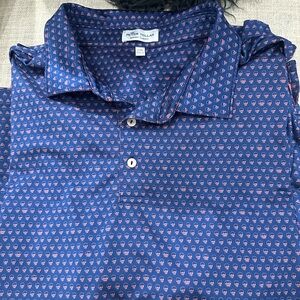 Men’s XXL Peter Millar Skull Performance Polo